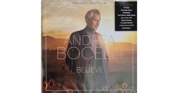 CD Andrea Bocelli - Believe (Deluxe Edition)